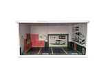 Bburago MA0089 - Light Box Display (60x40x30cm) Garage Modellautos Werkstatt Diorama