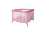 Lorelli Reiselaufstall Playground faltbar seitliche Öffnung Matratze Tragetasche rosa