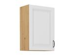 Hängeschrank 50 cm Stilo Weiss + Eiche Artisan Küchenzeile Küchenblock Küche
