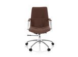 hjh OFFICE Home Office Bürostuhl SARANTO II Stoff mit Armlehnen