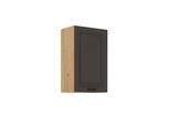 Hängeschrank 45 cm Stilo Grau + Eiche Artisan Küchenzeile Küchenblock Küche