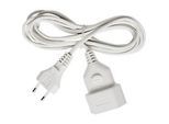 Brennenstuhl Verlängerungskabel, 3 Meter, Kunststoff, Euro-Stecker, weiss