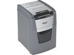 Rexel Optimum AutoFeed+ 90X Aktenvernichter, P4, Vollautomatik, Partikelschnitt 4 x 28 mm, 34 l, 90 Blatt Schnittleistung, schwarz