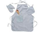 My Baby Lou Kinderküchenzubehör , Grau , Holz, Textil , Kiefer , massiv , unisex , Spielzeug, Holzspielzeug