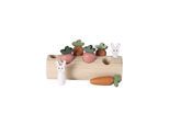 Egmont Toys Rabbit and Vegetables Log