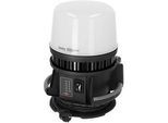 Brennenstuhl Multi Battery LED 360° Hybrid Baustrahler, Akku-Statusanzeige, 4 Schaltstufen, Netz- & Akkubetrieb, 100W, 12000 lm, IP54, schwarz