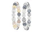 Armband LADY, bunt (bunt, bunt), Armbänder, Damen, Glas Perlen, Glas, Perlen, Armband