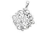 Kettenanhänger JOBO "Anhänger", silber (silber 925), Schmuckanhänger, Damen, Silber 925 (Sterlingsilber), Kettenanhänger, 925 Silber rhodiniert