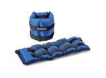 Xxxl FUßGELENKGEWICHTE , Blau , Kunststoff , 2-teilig , 14x5x40 cm , Freizeit & Co, Sport & Fitness, Krafttraining, Krafttraining Zubehör