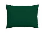 Schlafgut Kopfpolsterbezug , Dunkelgrün , Textil , Uni , 70x90 cm , Oeko-Tex® Made IN Green, AZO-frei, Textiles Vertrauen - Oeko-Tex®, Grüner Punkt , bügelleicht, bügelfrei , Heimtextilien, Bezüge, Polsterbezüge