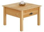 Home affaire Couchtisch »Laura, TOPSELLER!«, (Couchtisch, Wohnzimmertisch), 60/60 cm, mit einer Schublade, zusätzlicher Stauraum