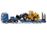 Siku Spielzeug-LKW »SIKU Super, MAN mit Tieflader und JCB Radlader (1790)«