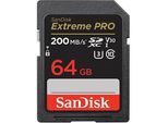 SanDisk Speicherkarte SDXC-Card Extreme PRO 64 GB
