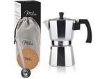 Milu Espressokocher silber, 3 Tassen