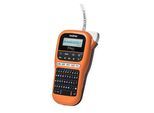 brother P-touch E110 Beschriftungsgerät schwarz, orange