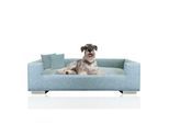Rohrschneider ® Hundesofa, Hundebett für mittelgroße und grosse Hunde, inkl. 2x Dekokissen