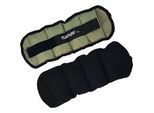 Xxxl FUßGELENKGEWICHTE , Grau, Schwarz , Kunststoff , 2-teilig , 14x3.5x38.5 cm , Freizeit & Co, Sport & Fitness, Krafttraining, Krafttraining Zubehör