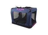 Eukanuba Pet Soft Crate 81.3x58.4x58.4 cm blue/black XL