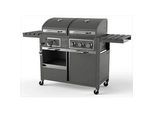 tepro Kohle-Gas-Kombigrill Toronto 173,0 x 65,0 x 116,0 cm