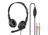 hama HS-P150 Headset schwarz