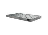 Kleingebindewanne Bauer KGW 3/M, Volumen 27 l, bis 150 kg, mit Lochblechrost, B 1000 x T 600 x H 70 mm, Stahl verzinkt