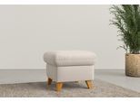 Polsterhocker HOME AFFAIRE "Trelleborg", grau (elephant), B:58cm H:48cm T:58cm, 100% Polyester, Hocker, Polsterhocker, passend zur Serie "Trelleborg", incl. Stauraum