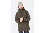 Parka WHISTLER "Graysville", Herren, Gr. S, grau, 100% Polyester, unifarben, normal, ohne Ausschnitt, Jacken Parka, mit wasser-, schnee- und winddichten Funktionen