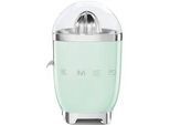 Smeg Zitronenpresse , Pastellgrün , Metall , 16.6x28.1x16.6 cm , BPA-frei, rutschfeste Gummifüße , Küchenzubehör, Küchenhelfer, Küchenpressen