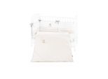 Kikkaboo Babybettwäsche Set Dream Big 3-teilig Decke 135 x 95 für Bett 140 x 70 beige