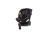 Chipolino Kindersitz Tourino i-Size (40-150cm) Isofix, höhenverstellbar, drehbar schwarz grau