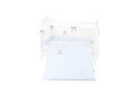 Kikkaboo Babybettwäsche Set Dream Big 3-teilig Decke 135 x 95 für Bett 140 x 70 blau