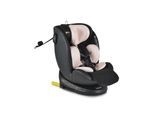 Cangaroo Kindersitz i-Size Castor (40-150cm) Gruppe 0/1/2/3 Isofix, Kopfschutz beige/rosa