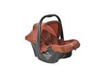 Lorelli Babyschale i-Size Joy (40 - 87 cm) verstellbar, Faltdach, Memory-Schaum braun