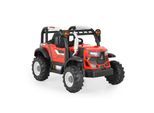 Moni Kinder-Elektro Traktor Harvest Fernbedienung, Hupe, Lichter, Musik, MP3 rot