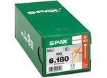 SPAX® Holzbauschrauben T30 Zylinderkopf WIROX 1211010601805 6 mm x 180 mm, 100 St.