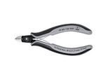 KNIPEX ESD runder Kopf, sehr kleine Facette 79 02 125 Elektronik-Seitenschneider