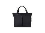 Kikkaboo Wickeltasche Brielle, Clips zur Befestigung, wasserfest, Schultergurt schwarz
