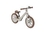 Kikkaboo Laufrad Lanser 12 Zoll, höhenverstellbar, PU-Räder, Anti-Rutsch-Griffe beige