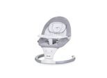 Chipolino Babywippe Lera Musik, Sicherheitsgurt, Kissen, Fernbedienung, Timer grau