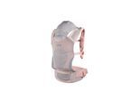 Kikkaboo Babytrage Hoody Fly Strickstoff 3 in 1 Bauch- und Rückentrage, Hüftsitz rosa