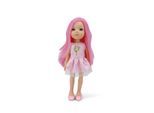 Moni Kinderpuppe 33 cm Pretty pink Doll Kleidung Haare Schuhe beweglich ab 3 Jahren