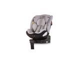 Chipolino Kindersitz Tourino i-Size (40-150cm) Isofix, höhenverstellbar, drehbar hellgrau