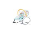 Chipolino Babywippe Melody 2 in 1 Gurt Musik Vibration Spieluhr Schaukelfunktion grün
