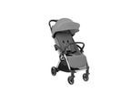 Kikkaboo Kinderwagen, Buggy Eden bis 22 kg Federung Regenschutz zusammenklappbar grau