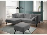 INOSIGN Ecksofa »Colori L-Form«, Holzfussfarbe wählbar, inkl. 4x Zierkissen