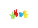 LG-Imports Eraser - Colored Hand (Assorted)