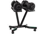 Xxxl Hantelständer , Schwarz , Metall, Kunststoff , 52x62.6x70.5 cm , Freizeit & Co, Sport & Fitness, Krafttraining