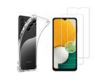 Hülle Galaxy A13 5G und 2 schutzfolien - TPU - Transparent