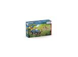 Schleich Off-road vehicle with dino outpost