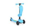 Moni Kinderroller 2 in 1 Lamborghini Laufrad, Lenkerhöhe verstellbar, klappbar blau